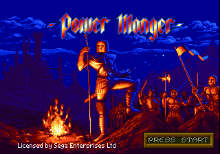 Заставка игры Power Monger